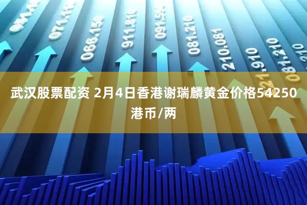 武汉股票配资 2月4日香港谢瑞麟黄金价格54250港币/两